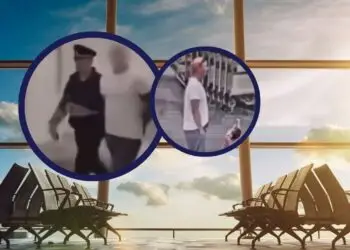 Atak na dziecko na lotnisku
