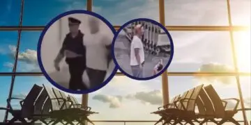 Atak na dziecko na lotnisku