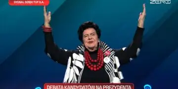 Debata Prezydencka 12 maja TVP S.A. W likwidacji Joanna Senyszyn