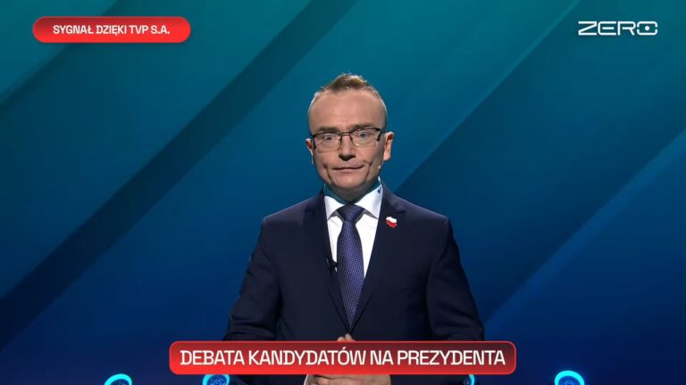 Debata Prezydencka 12 maja TVP S.A. W likwidacji Marek Woch