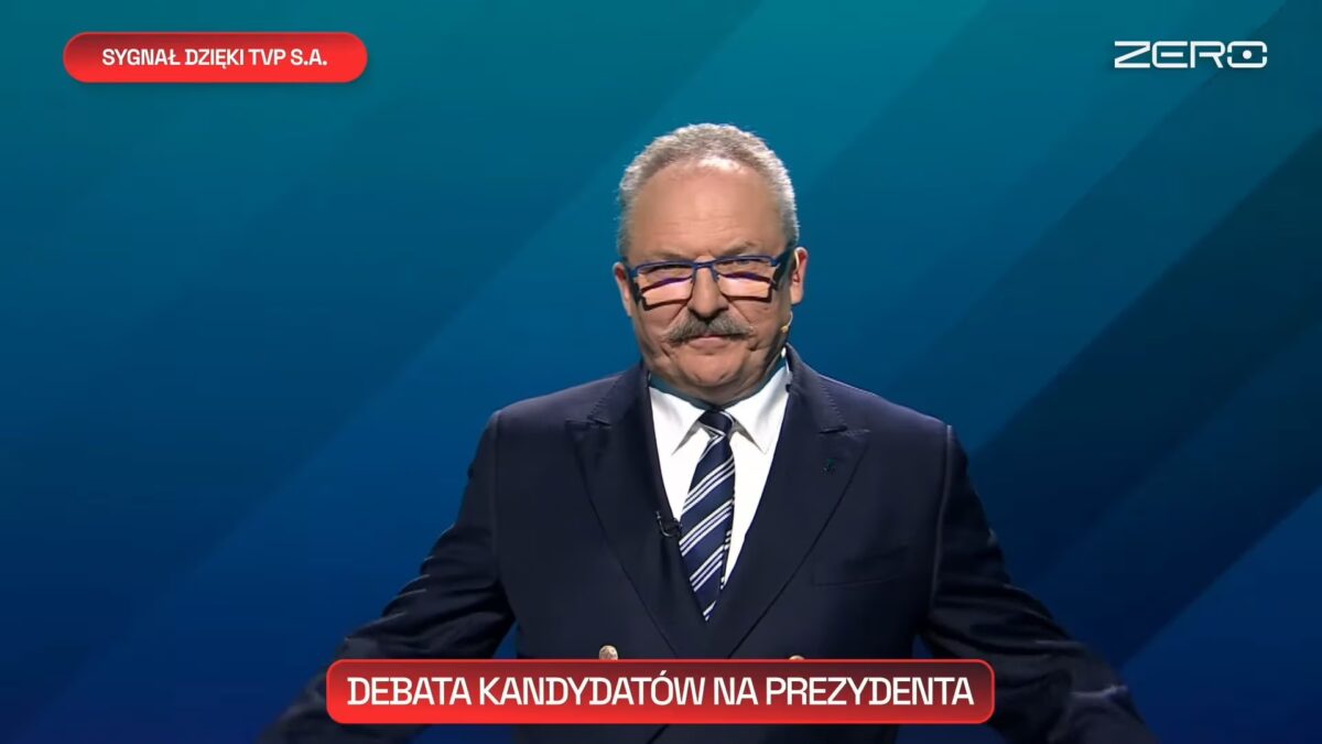 Debata Prezydencka 12 maja TVP S.A. W likwidacji Marek Jakubiak