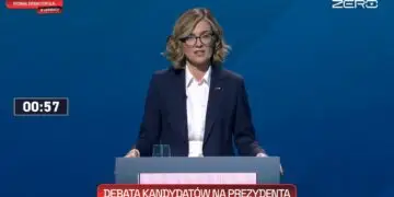 Debata Prezydencka 12 maja TVP S.A. W likwidacji Magdalena Biejat