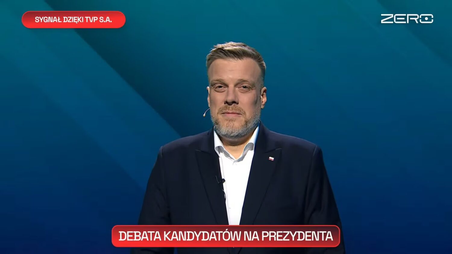 Debata Prezydencka 12 maja TVP S.A. W likwidacji Adrian Zandberg