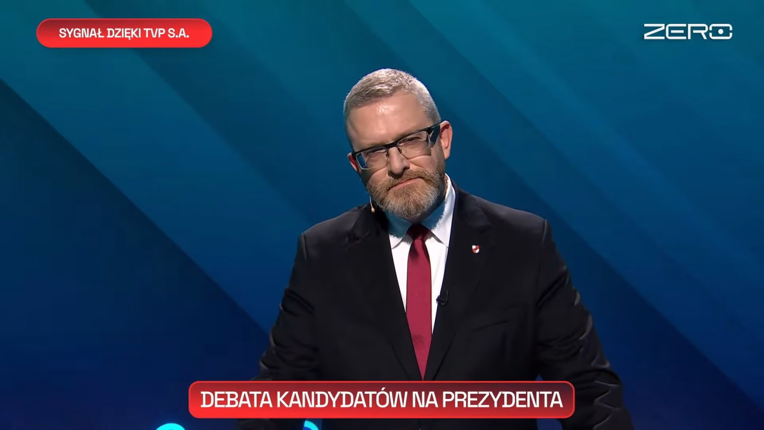 Debata Prezydencka 12 maja TVP S.A. W likwidacji Grzegorz Braun