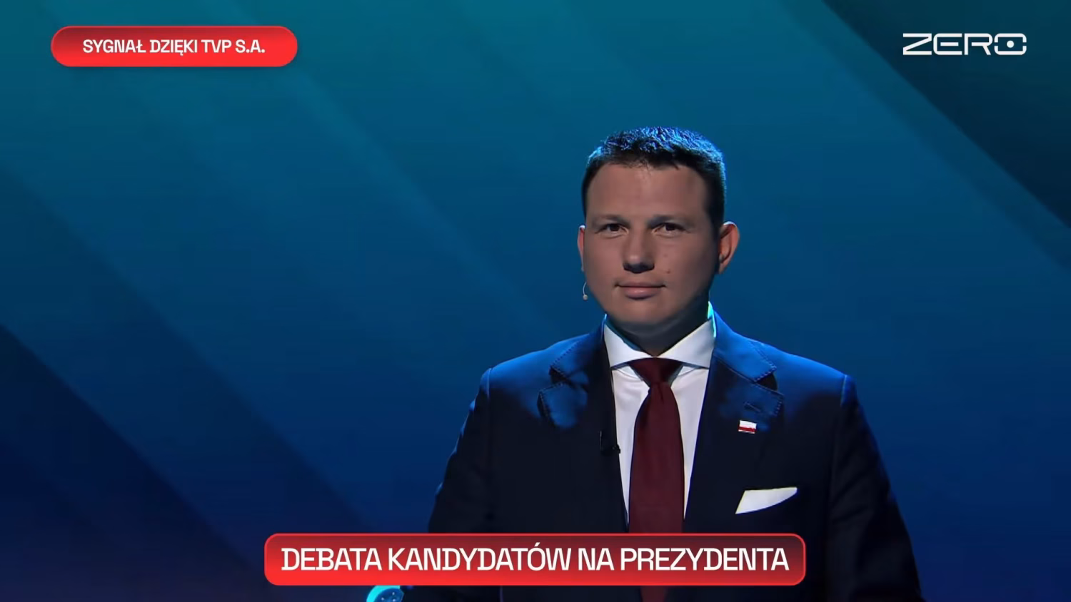 Debata Prezydencka 12 maja TVP S.A. W likwidacji Sławomir Mentzen