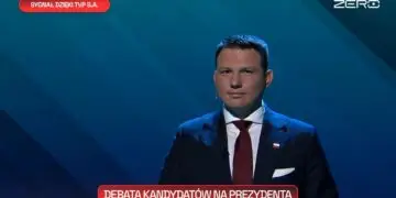 Debata Prezydencka 12 maja TVP S.A. W likwidacji Sławomir Mentzen