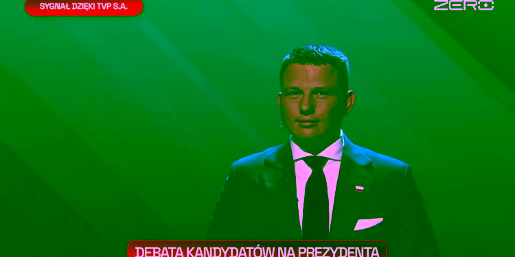 Debata Prezydencka 12 maja TVP S.A. W likwidacji Sławomir Mentzen