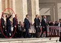 Szymon Hołownia na pogrzebie Papieża Franciszka