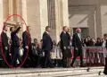 Szymon Hołownia na pogrzebie Papieża Franciszka