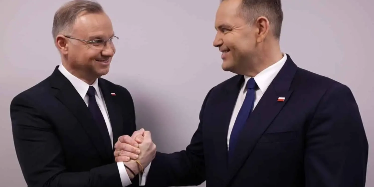 Andrzej Duda i Karol Nawrocki