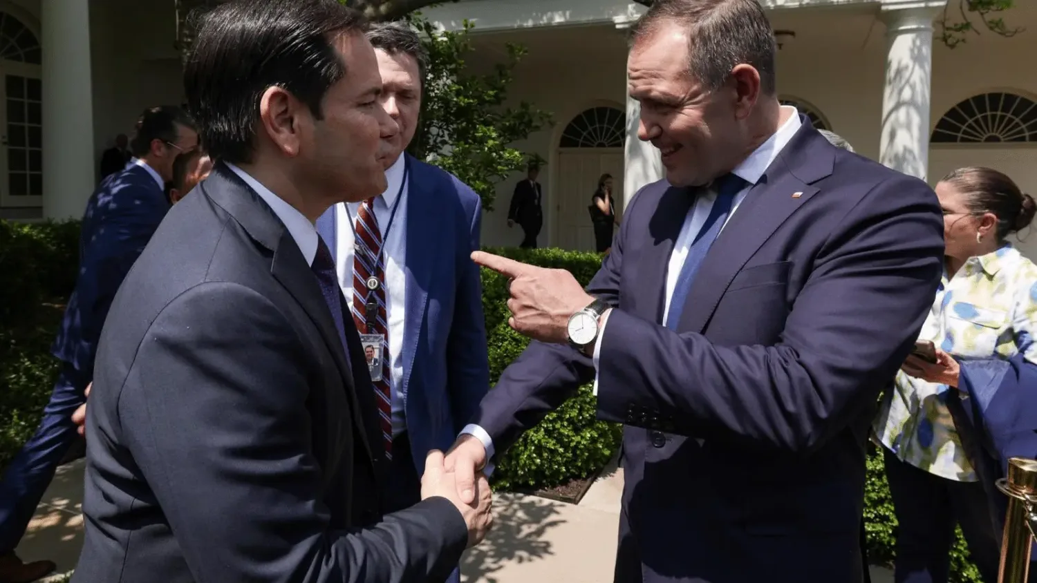 Karol Nawrocki w USA