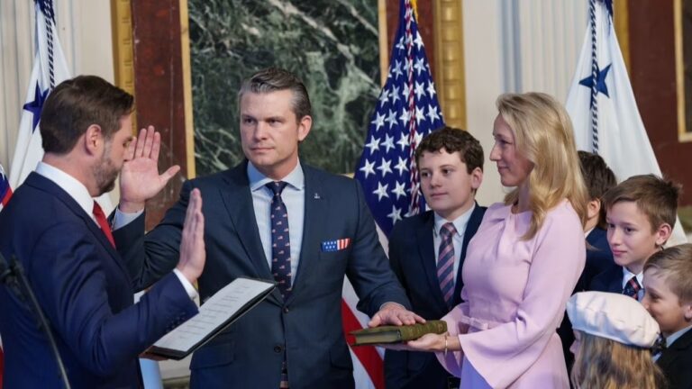 Pete Hegseth’s confirmation as Secretary of Defense