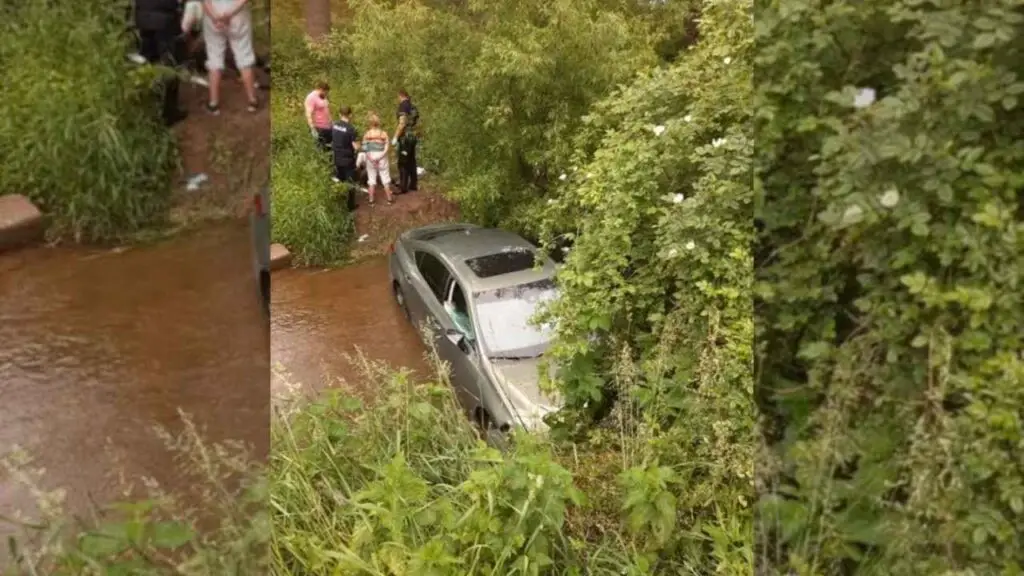 Finał akcji w rzece