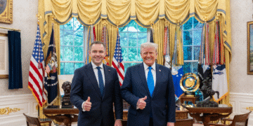 Karol Nawrocki i Donald Trump