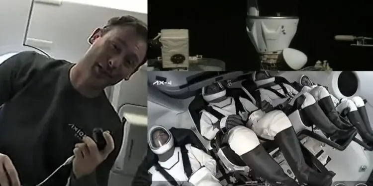 sławosz kosmos dokowanie iss (1)