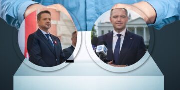 Rafał Trzaskowski i Karol Nawrocki