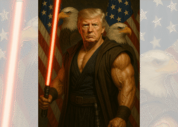 Donald Trump as a Jedi