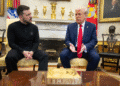 Trump with Zelensky FEB 2025