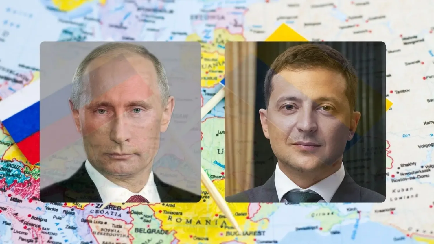 Putin i Zelensky