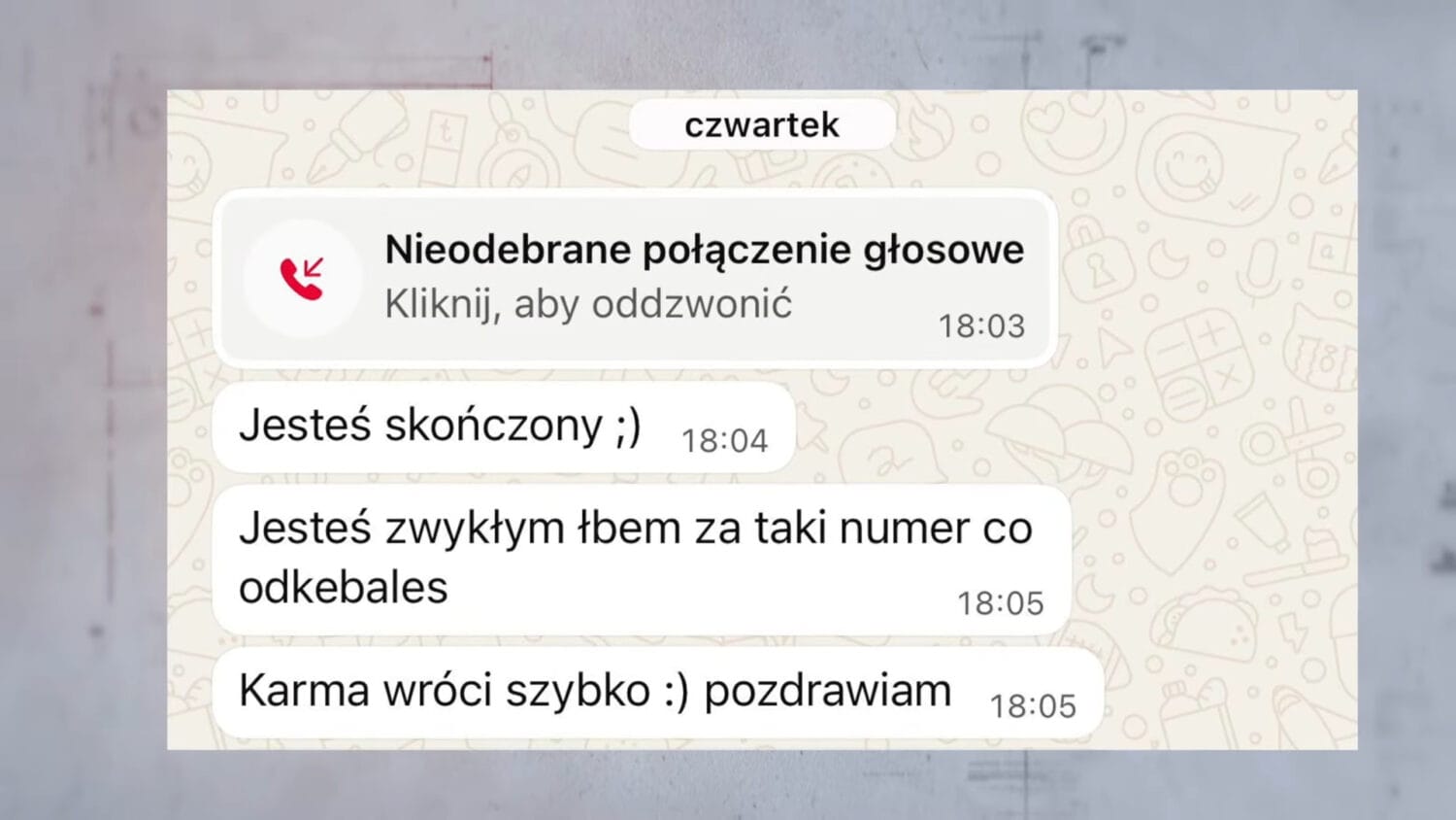 BANDYCI PRZYSZLI DO MOJEGO DOMU - MÓWIĘ STOP!