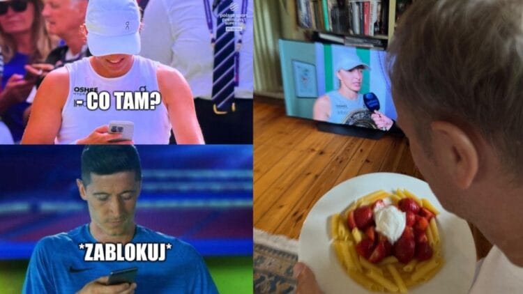 Iga Świątek rozbija Wimbledon! Robert Lewandowski i Donald Tusk komentują wygraną