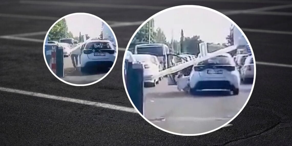 Potrącona przez własny samochód