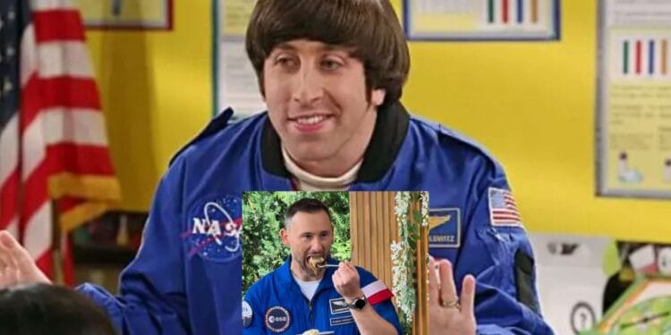 Sławosz Uznański-Wiśniewski przejmuje rolę Howarda Wolowitza z teorii wielkiego podrywu