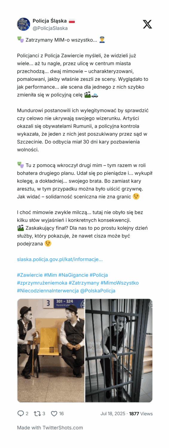 Zatrzymany MIM-o wszystko...
