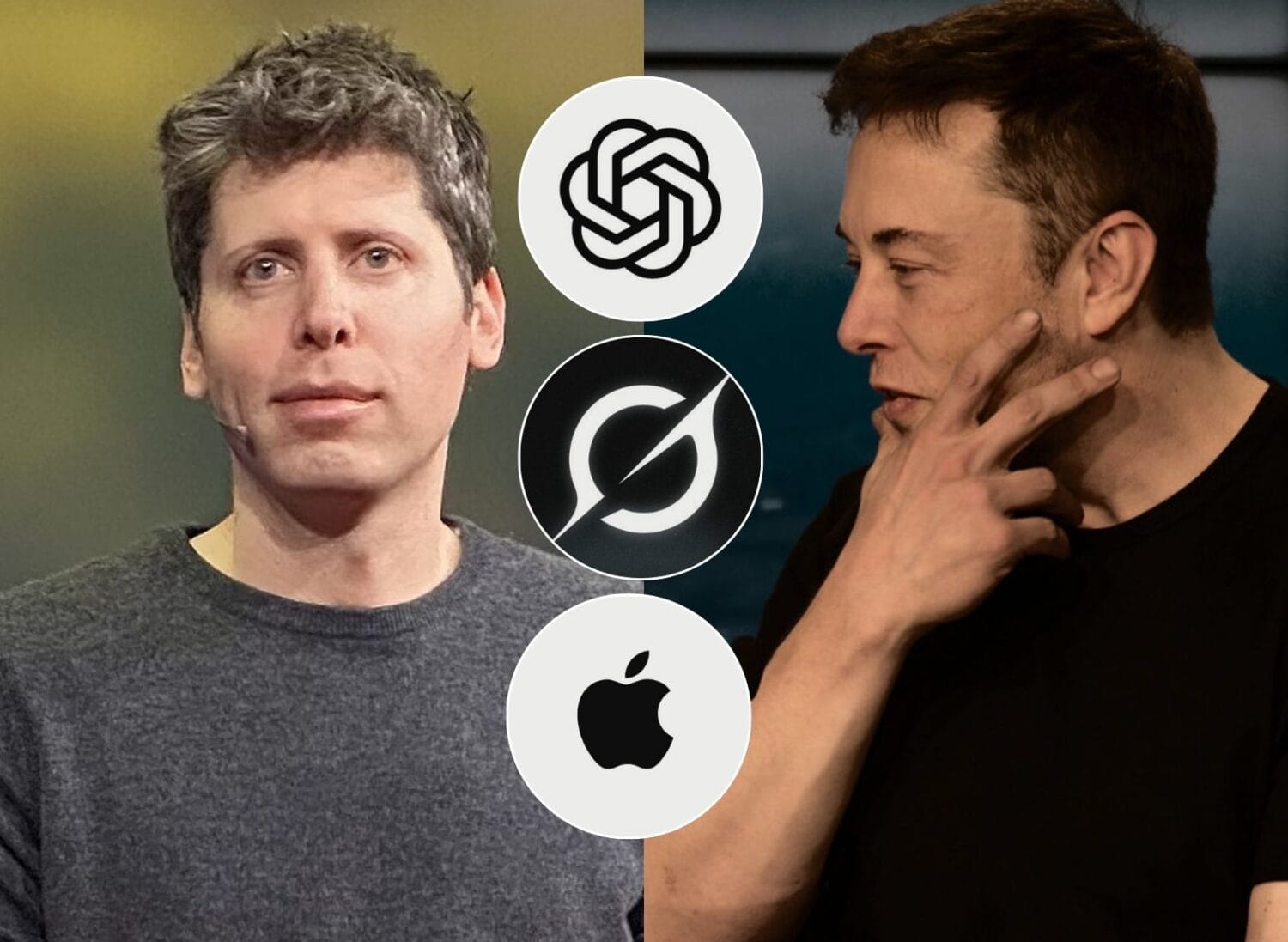 Elon Musk pokłócił się z Samem Altmanem na X - poszło o Apple i App Store