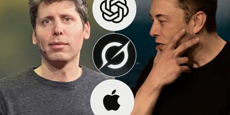 Elon Musk pokłócił się z Samem Altmanem na X - poszło o Apple i App Store