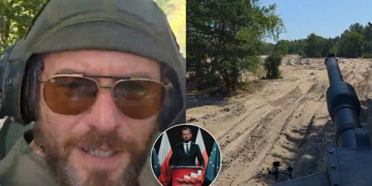 Krzysztof Stanowski jedzie czołgiem i pyta co u was w robocie