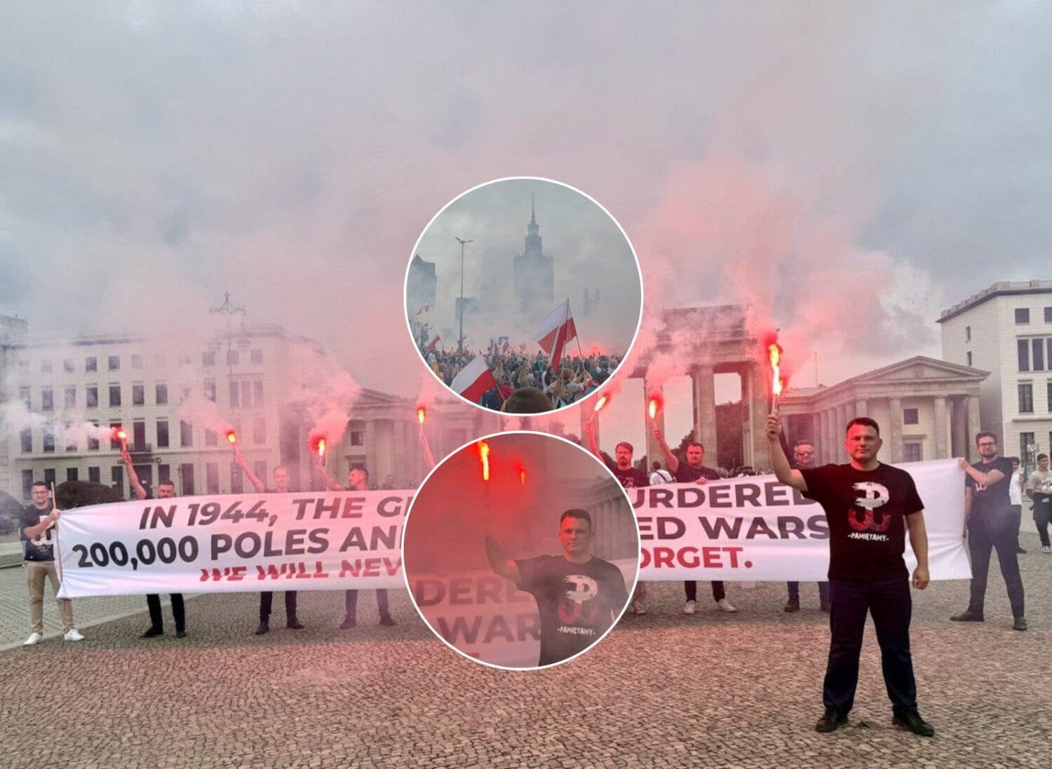 Powstanie Warszawskie 81 lat później. Sławomir Mentzen w Berlinie: Nigdy nie pozwolimy im o tym zapomnieć