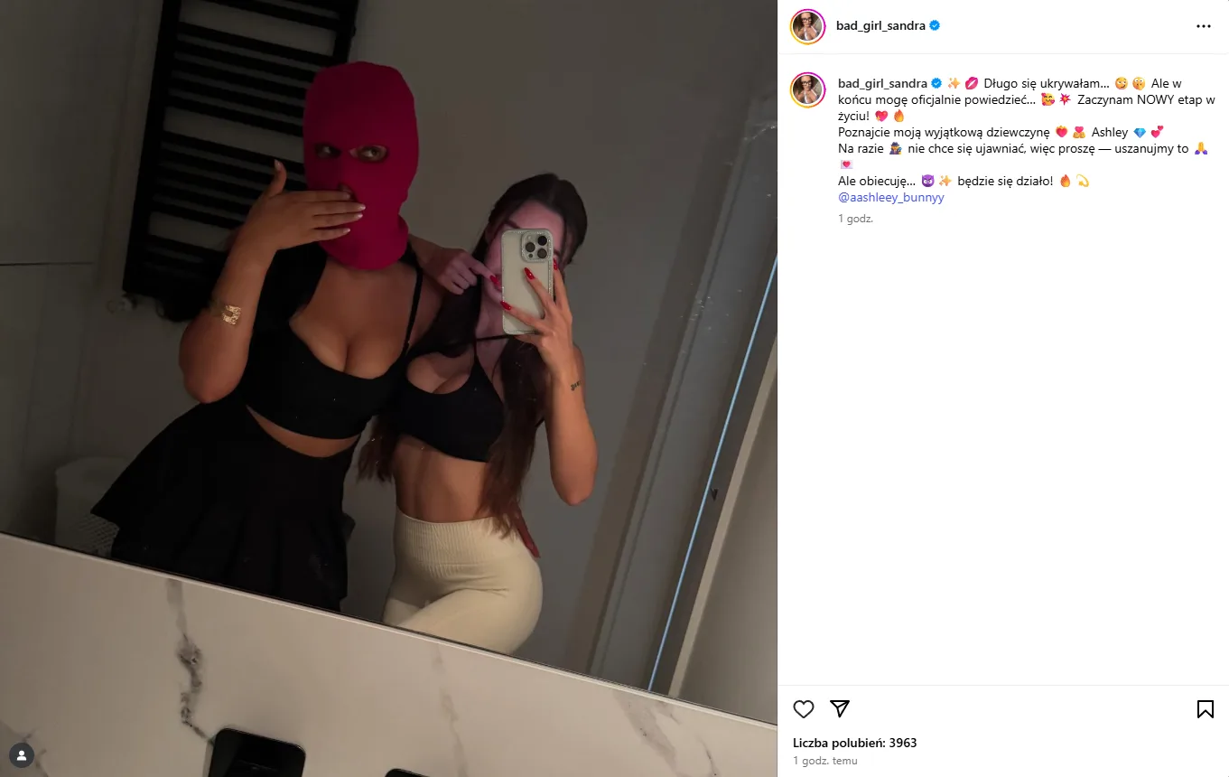 BadGirlSandra od Denisa wrzuciła filmy na pomarańczową platformę bad_girl_sandra i aashleey_bunnyy film