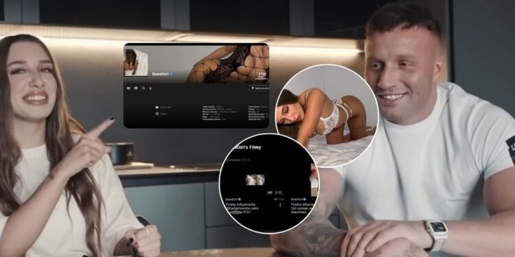 BadGirlSandra od Denisa wrzuciła kolejny film na pomarańczową platformę. Tym razem POV i VR! (2)