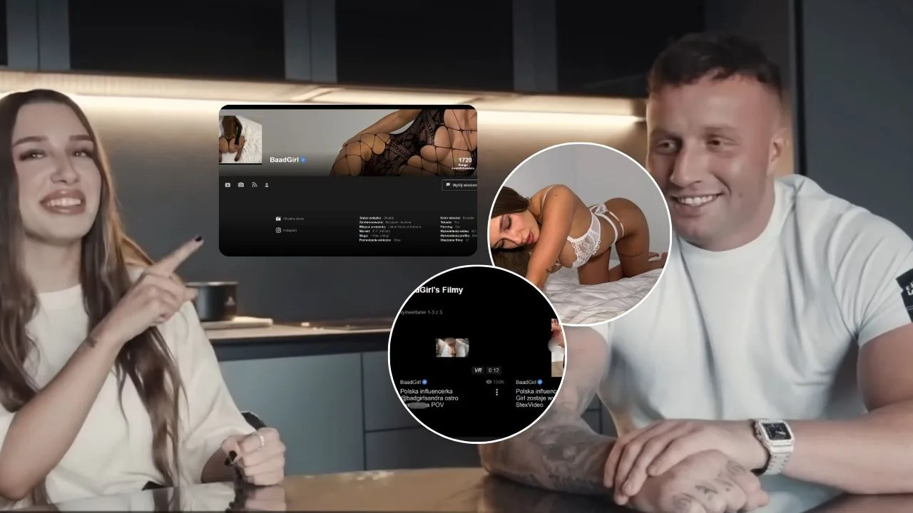 BadGirlSandra od Denisa wrzuciła kolejny film na pomarańczową platformę. Tym razem POV i VR! (2)