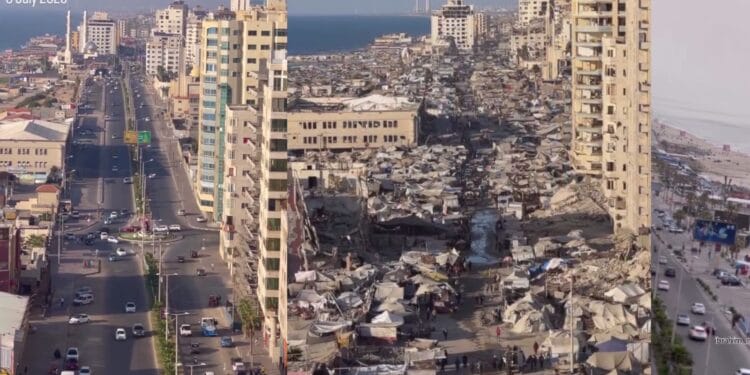 Gaza kiedyś i dziś