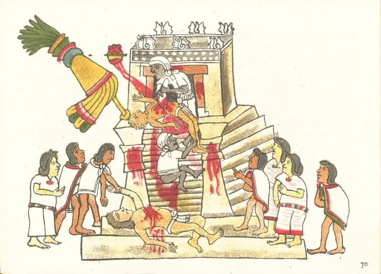 Wieża z ludzkich czaszek w Meksyku