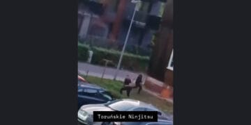 Denis Załęcki lata ze sprzętem po Toruniu [FILM]