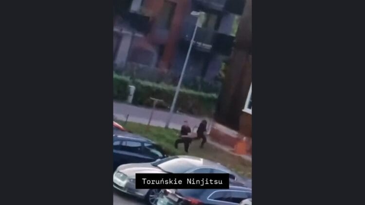 Denis Załęcki lata ze sprzętem po Toruniu [FILM]