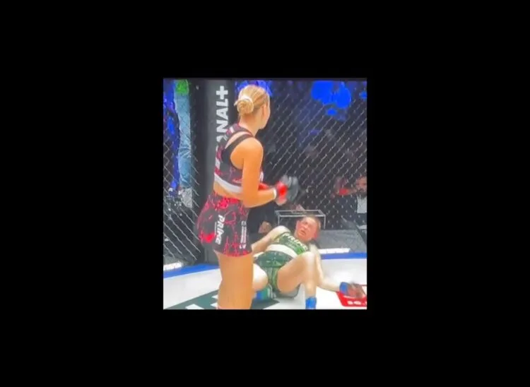 Marianna Schreiber nokautuje Natalię Magical w Prime MMA 14 [FILM]