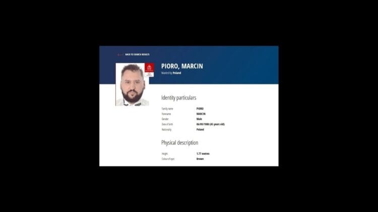 Prezes Cinkciarz poszukiwany. Interpol ściga Marcina Pióro