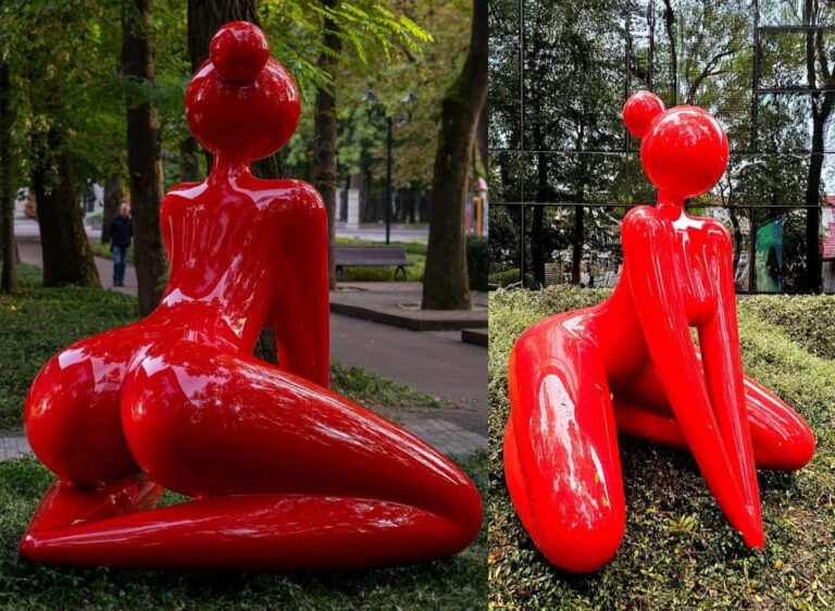 Rzeźba erotyczna „Gaja” za 301 tysięcy złotych w Busku-Zdroju – sztuka czy prowokacja