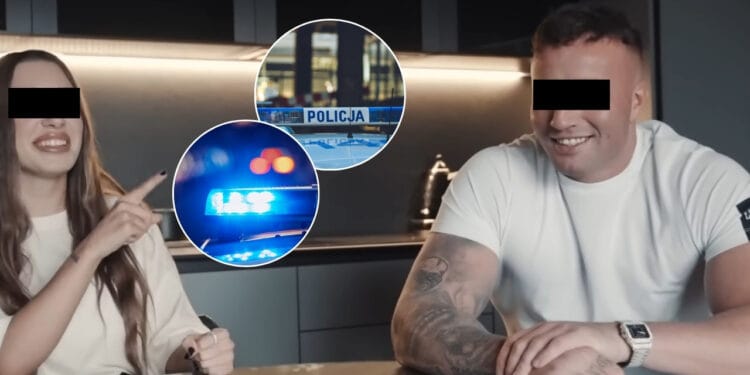 Sandra Staniszewska Bad Girl i Denis Załęcki Bad Boy zatrzymani przez Policję