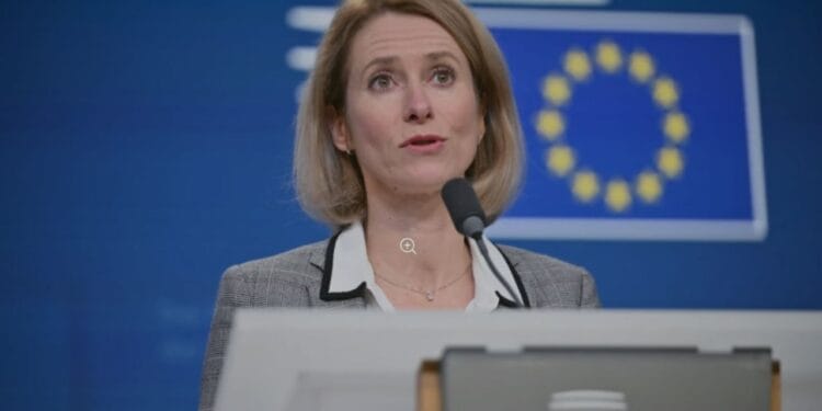 Kaja Kallas, szefowa unijnej dyplomacji