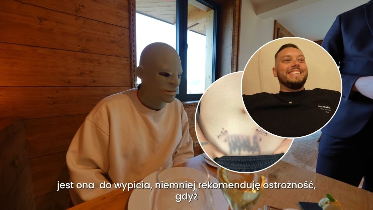 fanka książula z tatuażem