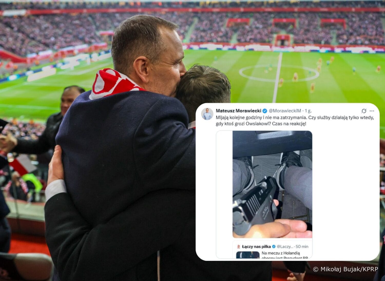 Groźba śmierci pod adresem Prezydenta Nawrockiego Morawiecki alarmuje