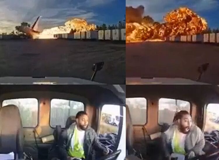 Kierowca nagrał katastrofę samolotu UPS. Dramatyczne nagrania z USA