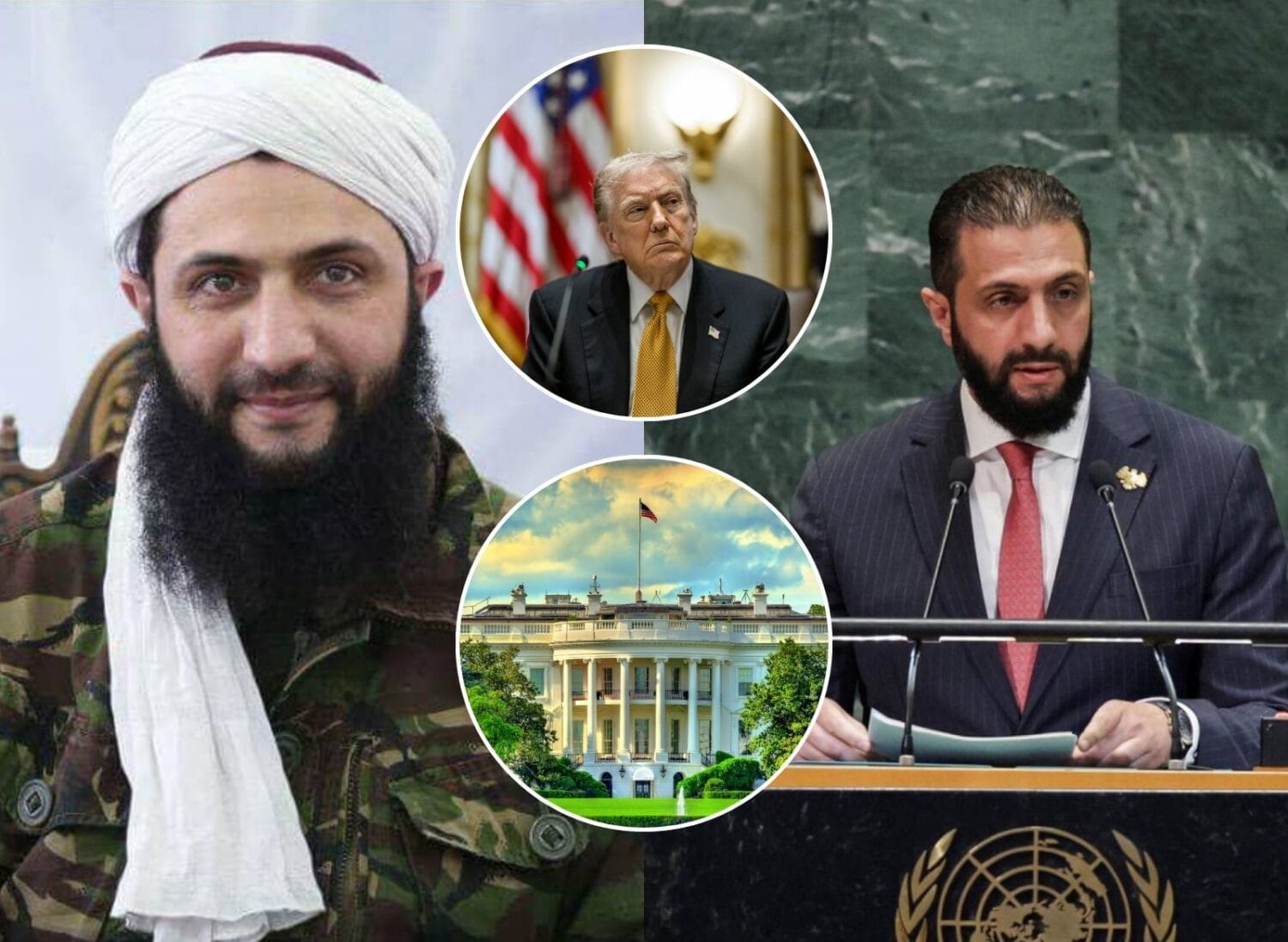 Poszukiwany w przeszłości dżihadysta spotka się z prezydentem USA jako przywódca Syrii