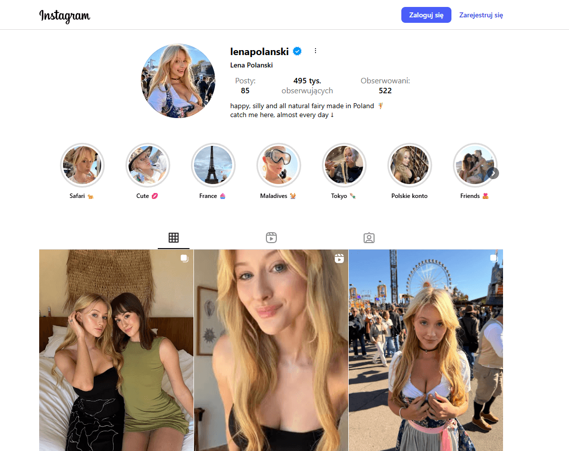 Polka w USA Lena Polanski zarobiła 22 mln złotych na niebieskiej platformie Polka w USA Lena Polanski zarobiła 22 mln złotych na niebieskiej platformie