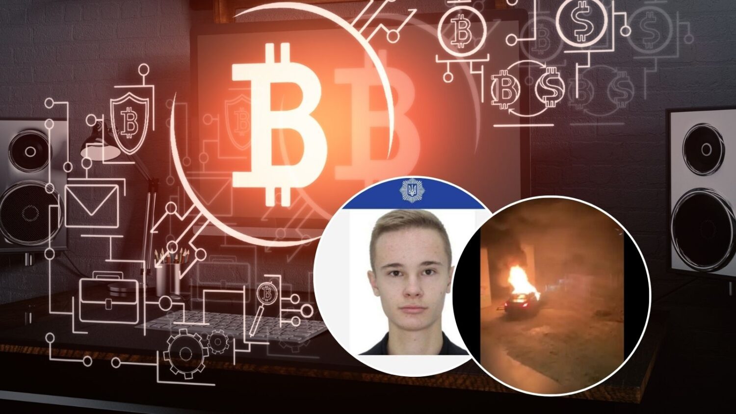 Brutalne morderstwo w Wiedniu. Syn ukraińskiego urzędnika spalony żywcem za kryptowaluty